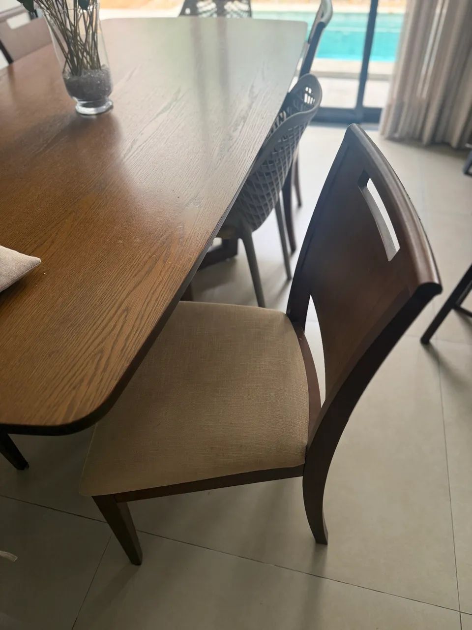Mesa com 8 cadeiras - Foto 3