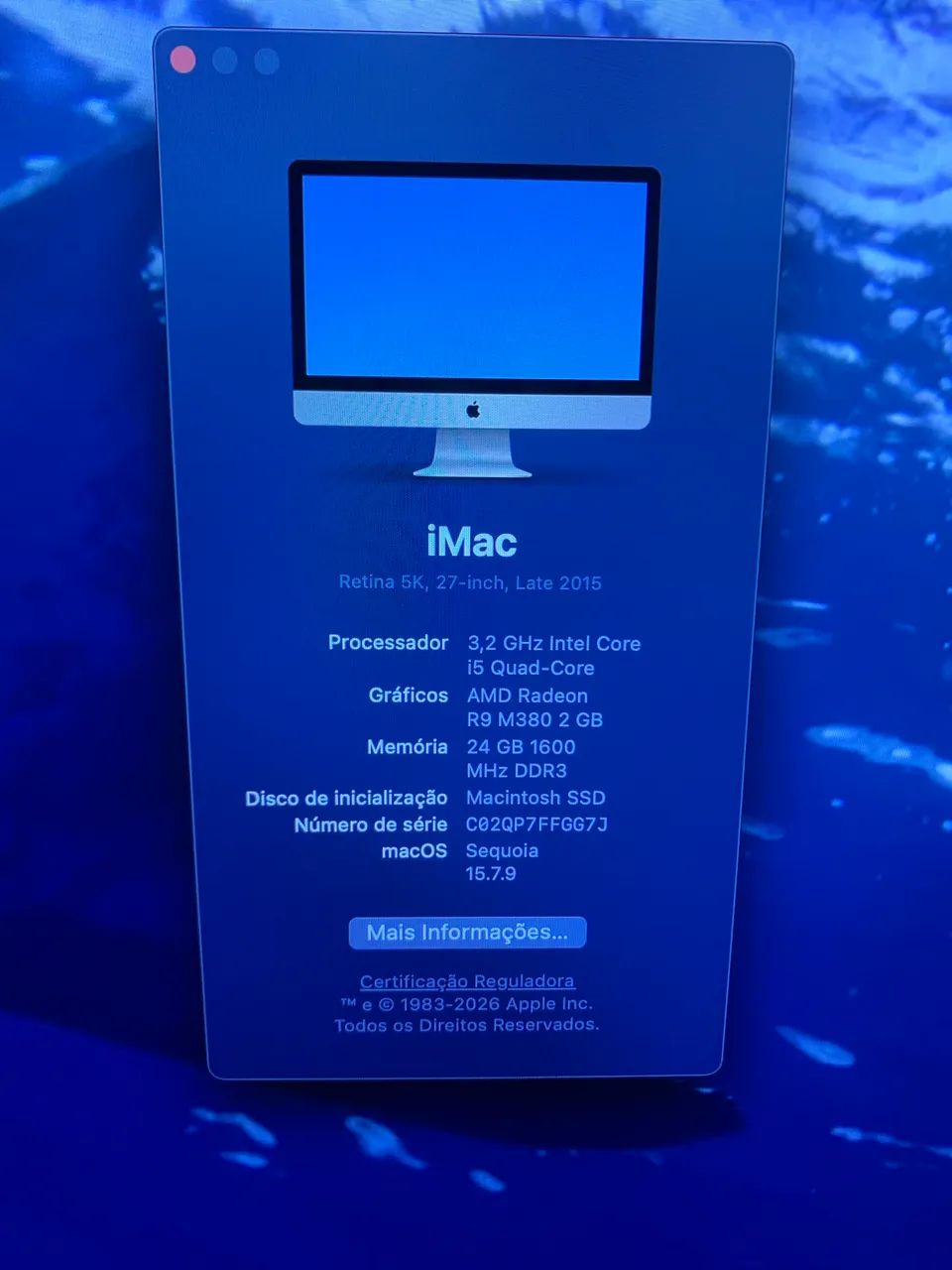 iMac 27 2TB NVME - Computadores e Desktops - Parque Universitário