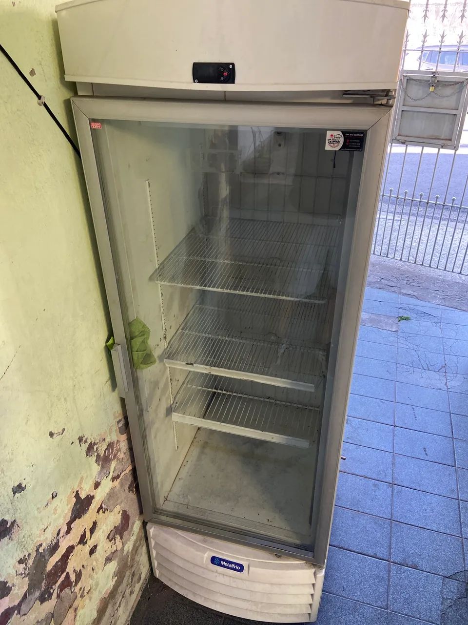 Freezer metalfrio - 497 litros 