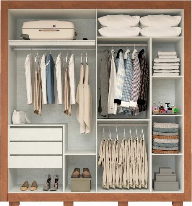 Guarda Roupa Nicole 2 Portas, 100% MDF - ACP - Foto 4