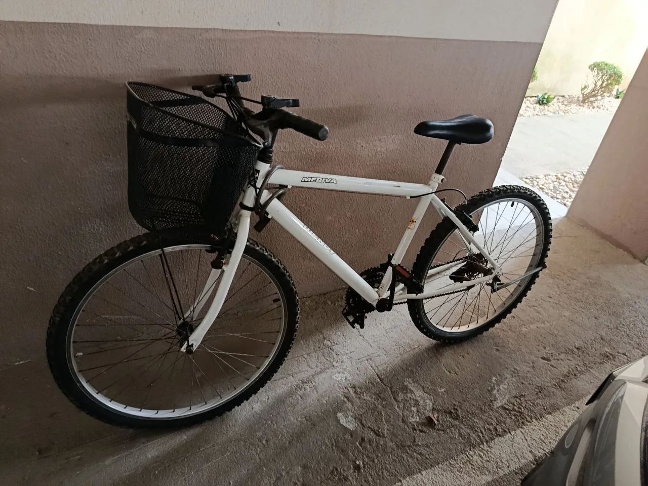 Bicicleta com cestinha 