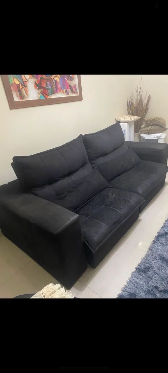 Vendo sofá retrátil $450 reais   - Foto 3