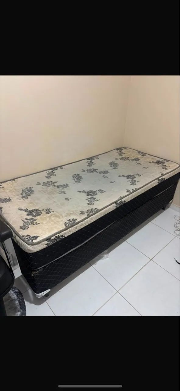 2 Cama box solteirão 