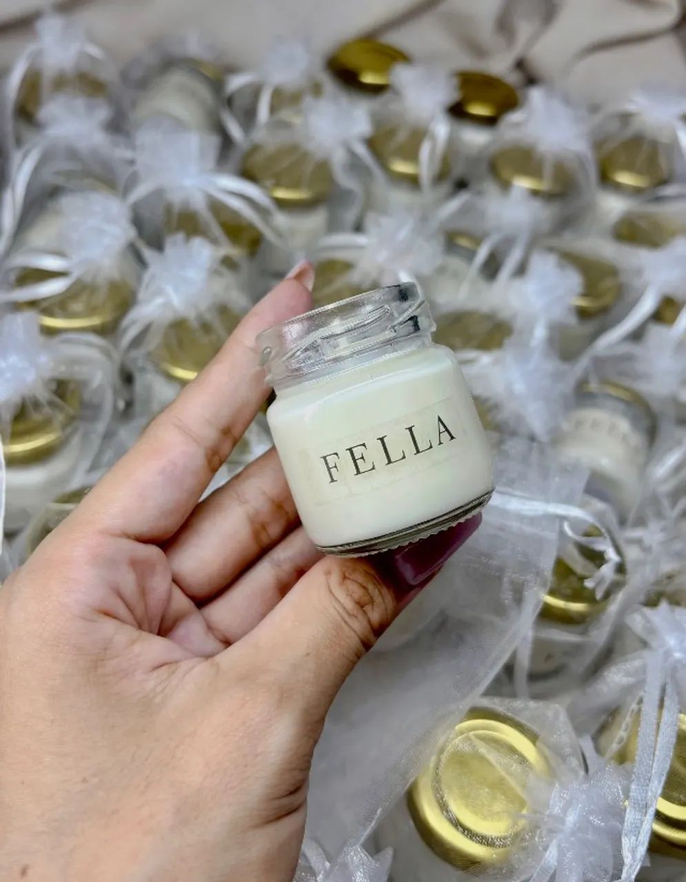 Mini vela aromática personalizada  - Foto 3