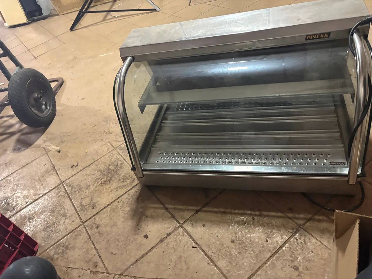 VITRINE QUENTE DE BALCÃO - INOX - Foto 2