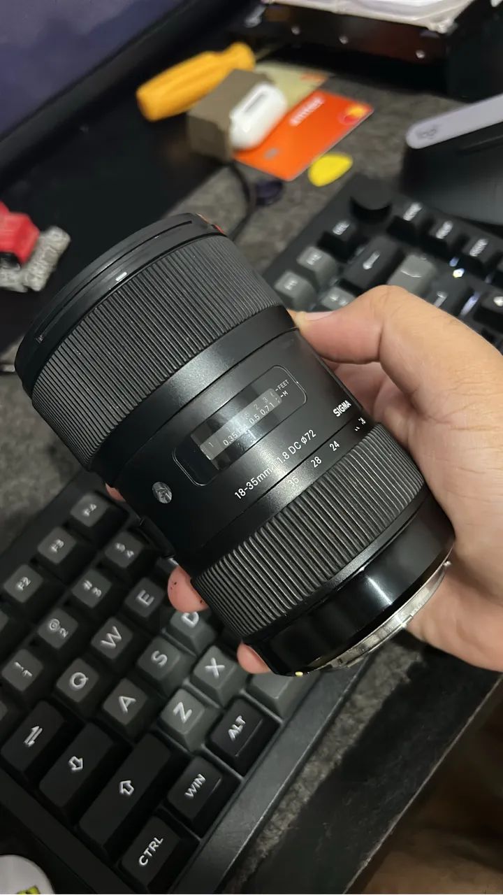 Sigma 18-35 1.8 (leia o anúncio)  - Foto 2