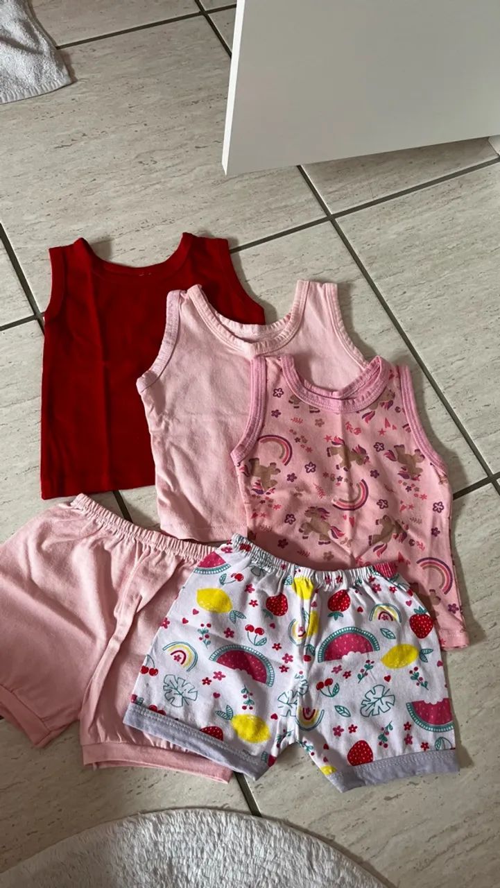 Lote Roupinhas bebê menina de 3 a 6 meses - Foto 5