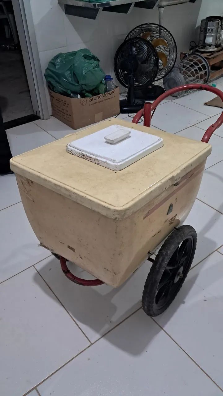 Kit com 3 carrinhos de picolé + 1 quadro  - Foto 2