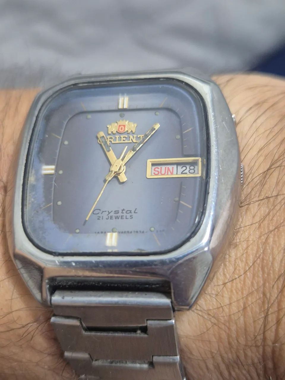 Relógio ORIENT TV CRYSTAL AUTOMÁTICO  -  ÓTIMO ESTADO - Foto 2