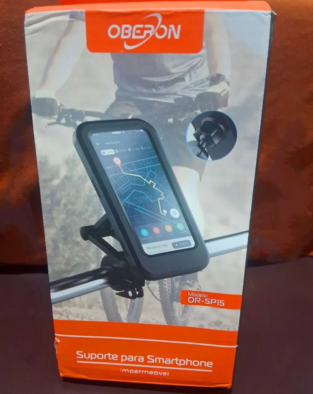 ? SUPORTE PARA CELULAR DE MOTO IMPERMEÁVEL - OR-SP15