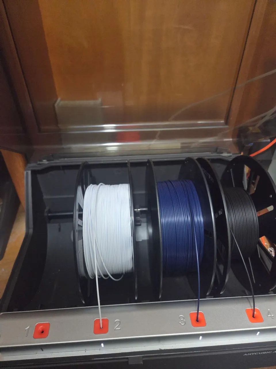 IMPRESSORA 3D COLORIDA ANYCUBIC KOBRA 3 AMS - Foto 3