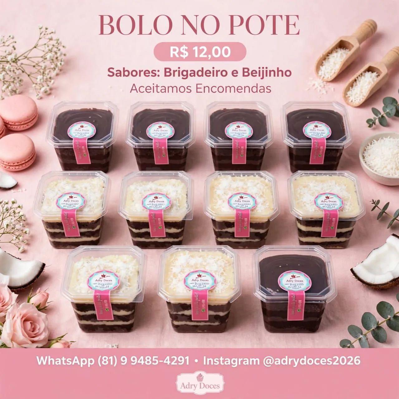 Vendo bolo de pote e trunfas  - Foto 5