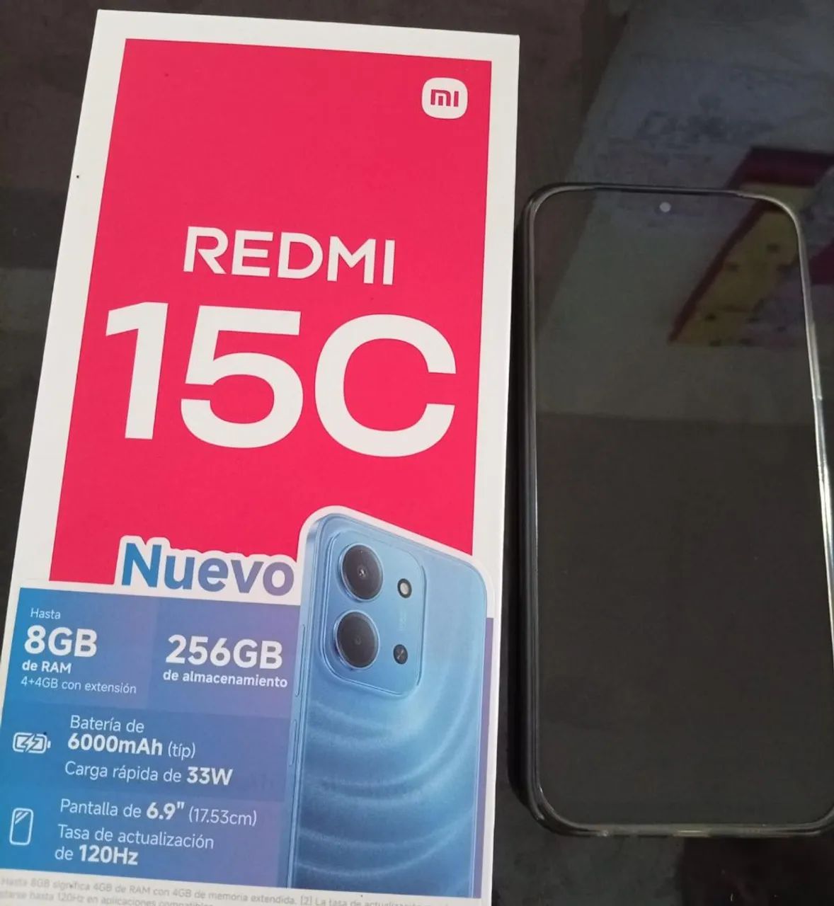Redmi note 15 C novíssimo com caixa e carregador