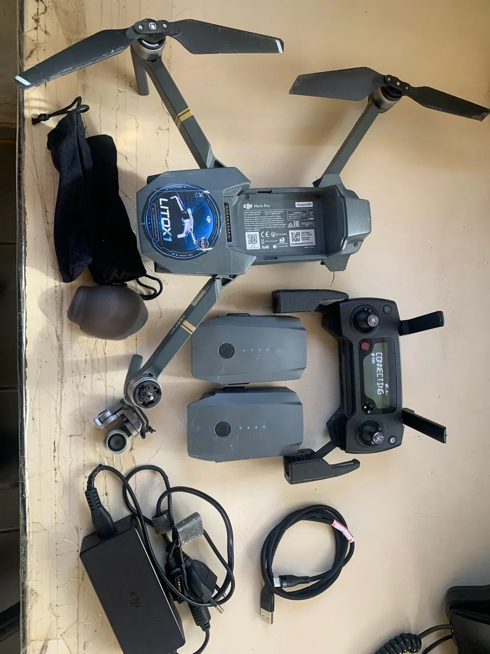 Drone Dji mavic pro quebrado