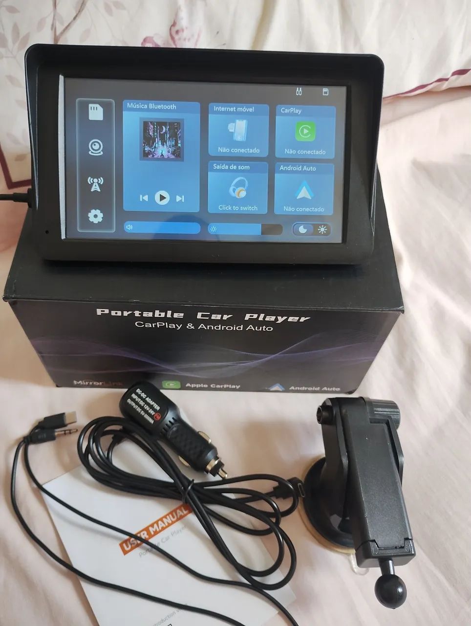 Central multimídia com car play e Android auto  - Foto 2