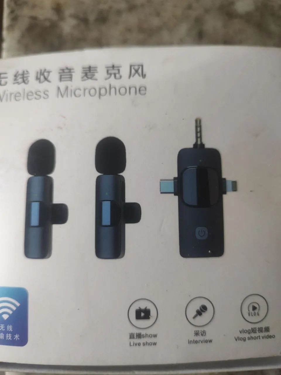 Microfone para celular 