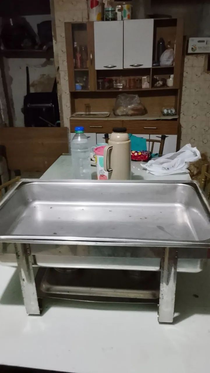 Estou vendendo  este fogão álcool  comida esquenta comida - Foto 4
