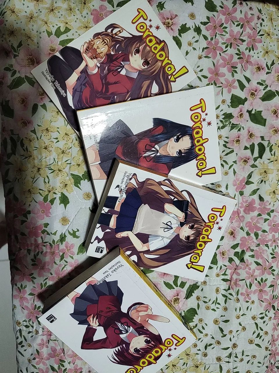 Taradora Light Novel Vol 1 a 4