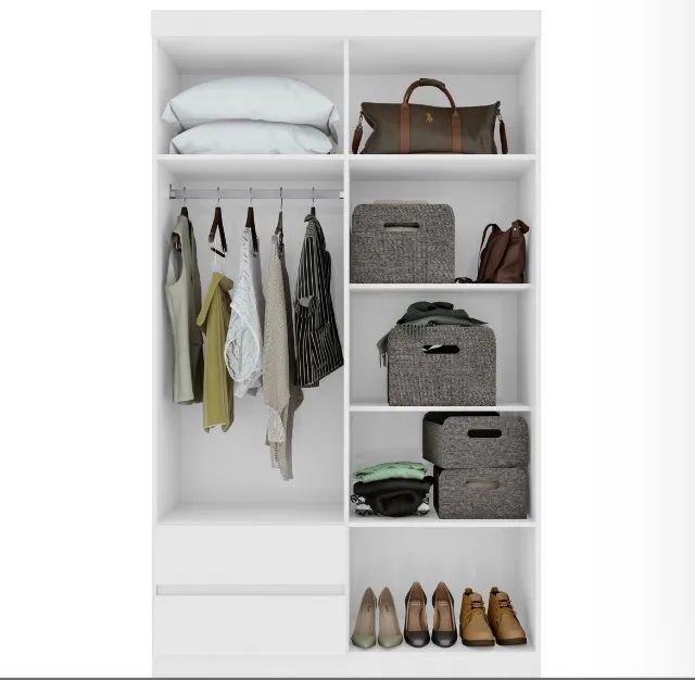 Guarda-Roupa Branco Prime 119 - Foto 3