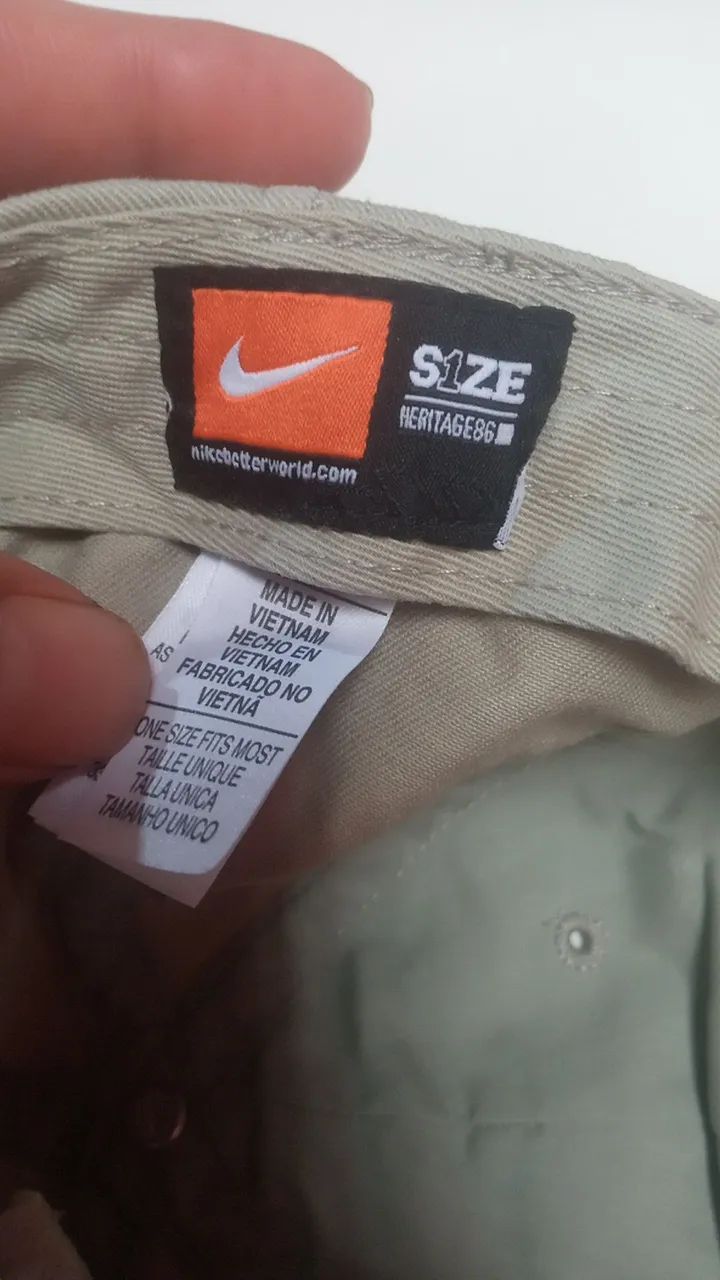 BONÉ  NIKE HERITAGE 86 CASUAL DE ALGODÃO  - Foto 5
