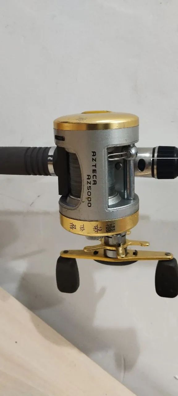 Molinete Azteca Z500 Zerado  - Foto 4