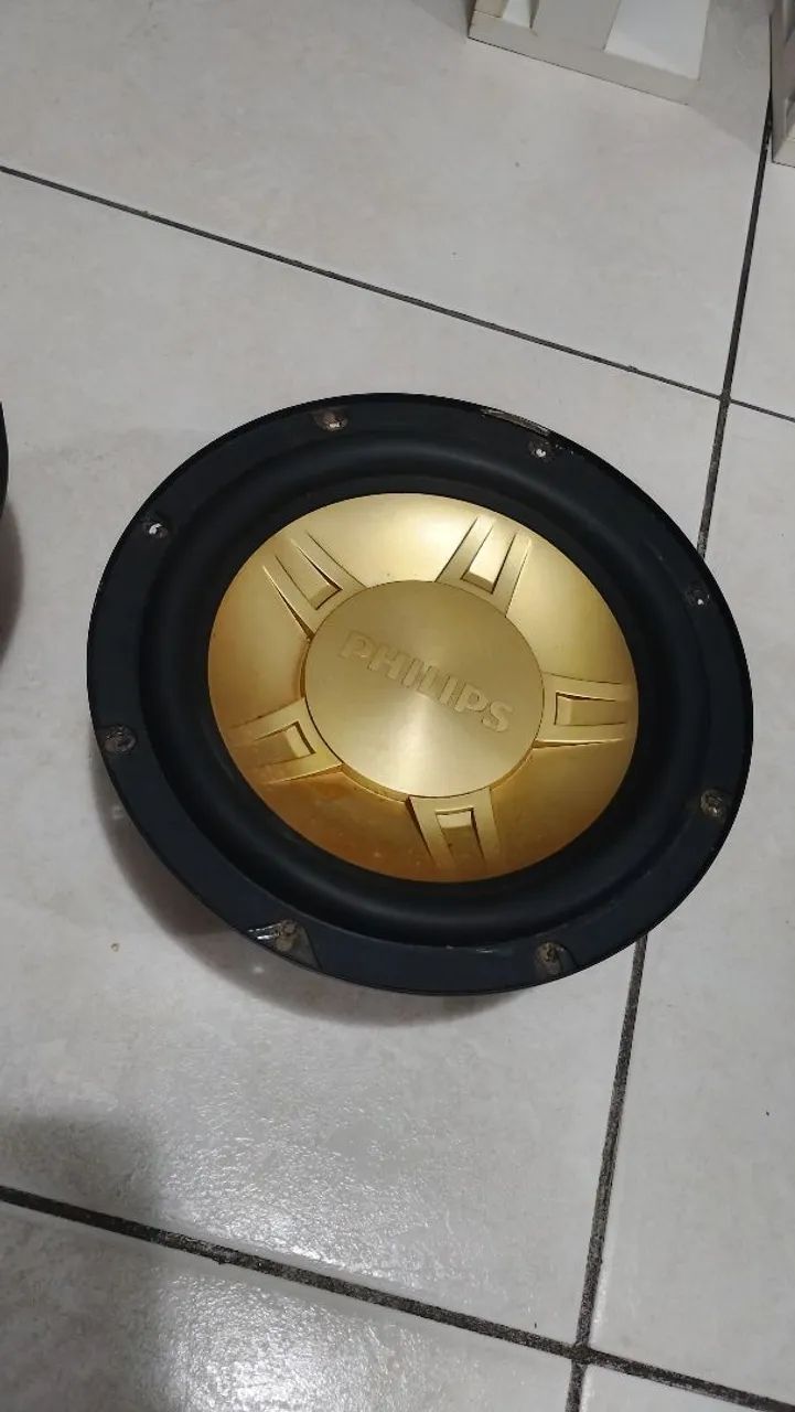 Par Alto Falante Philips 8 Polegadas 150W - Foto 2
