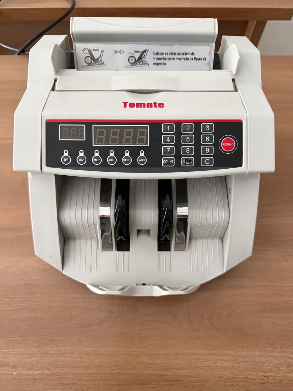 Contadora de Cédulas Tomate MYC-03 