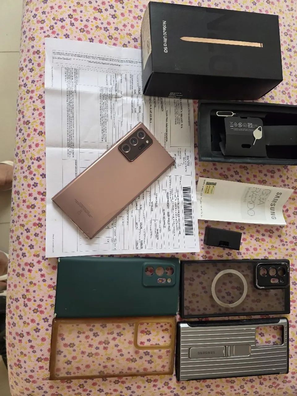 vendo Samsung Note ultra 20 com nota completo - Foto 4