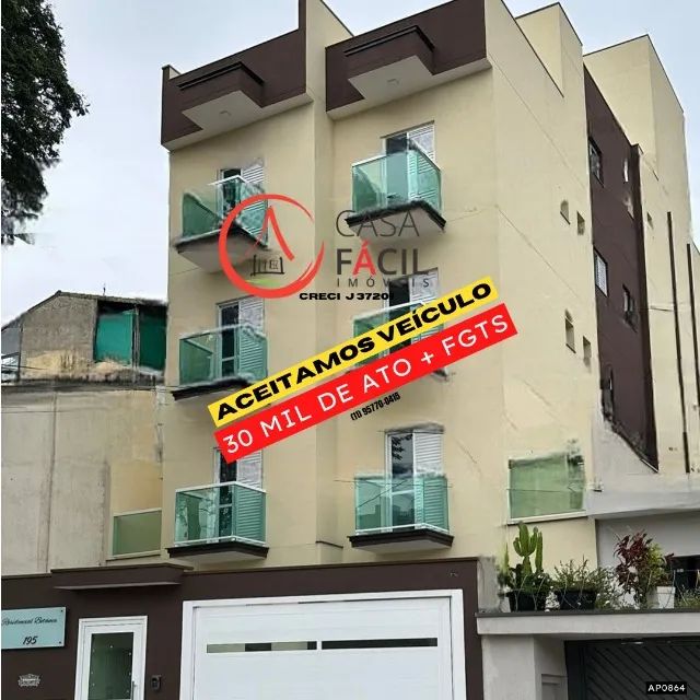 Apartamento com 2 quartos e 59m2 no ABC !! !