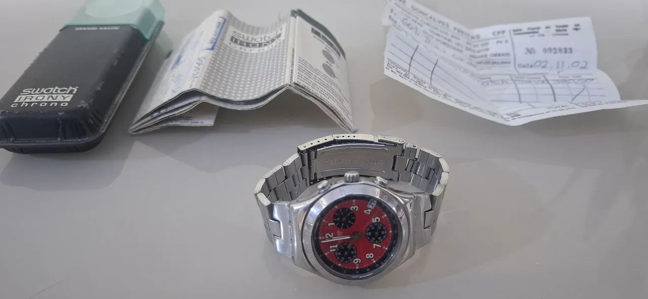 Relogio Swatch Red Agent