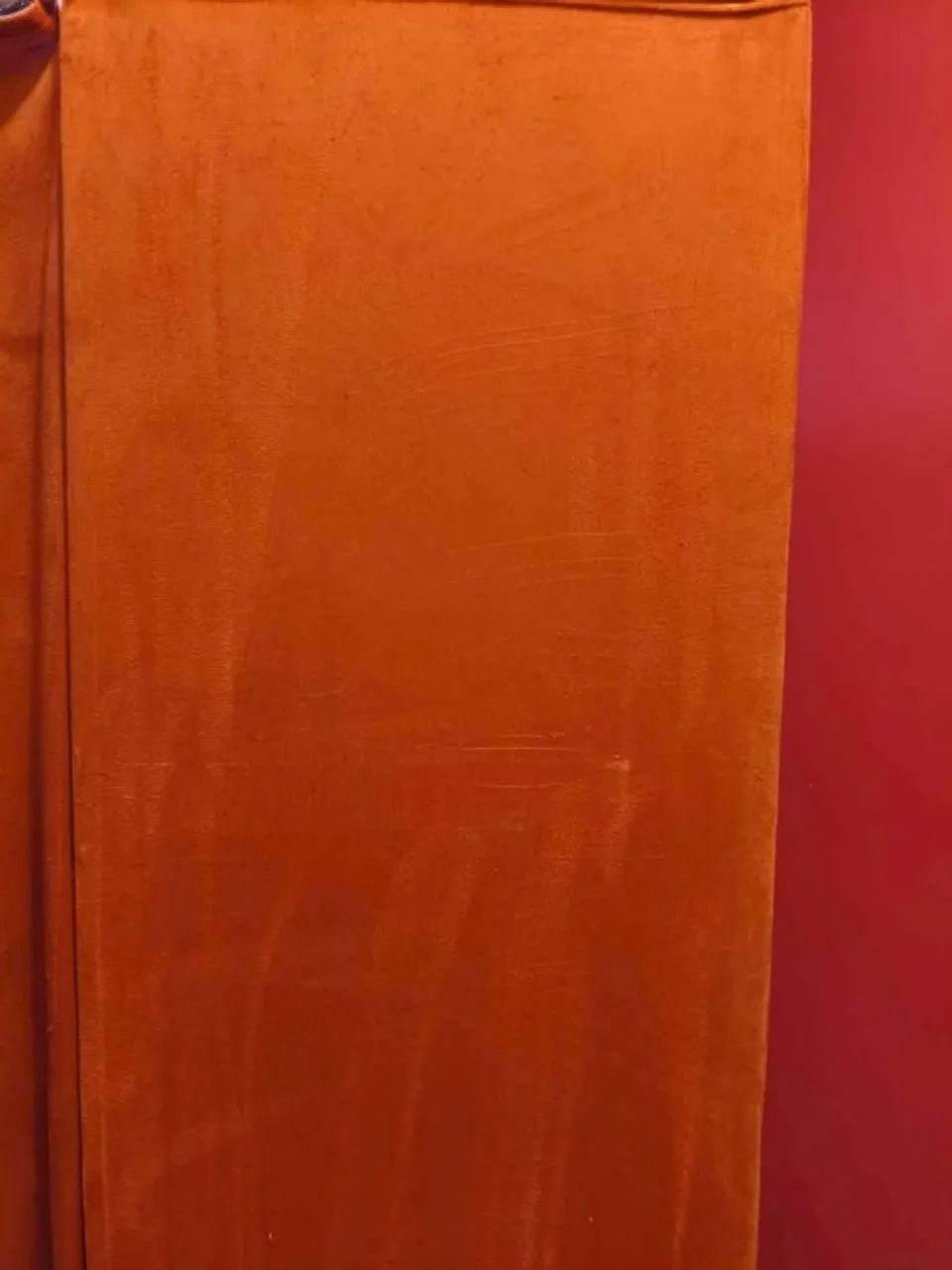 Sofá cama terracota em ótimo estado - Foto 5