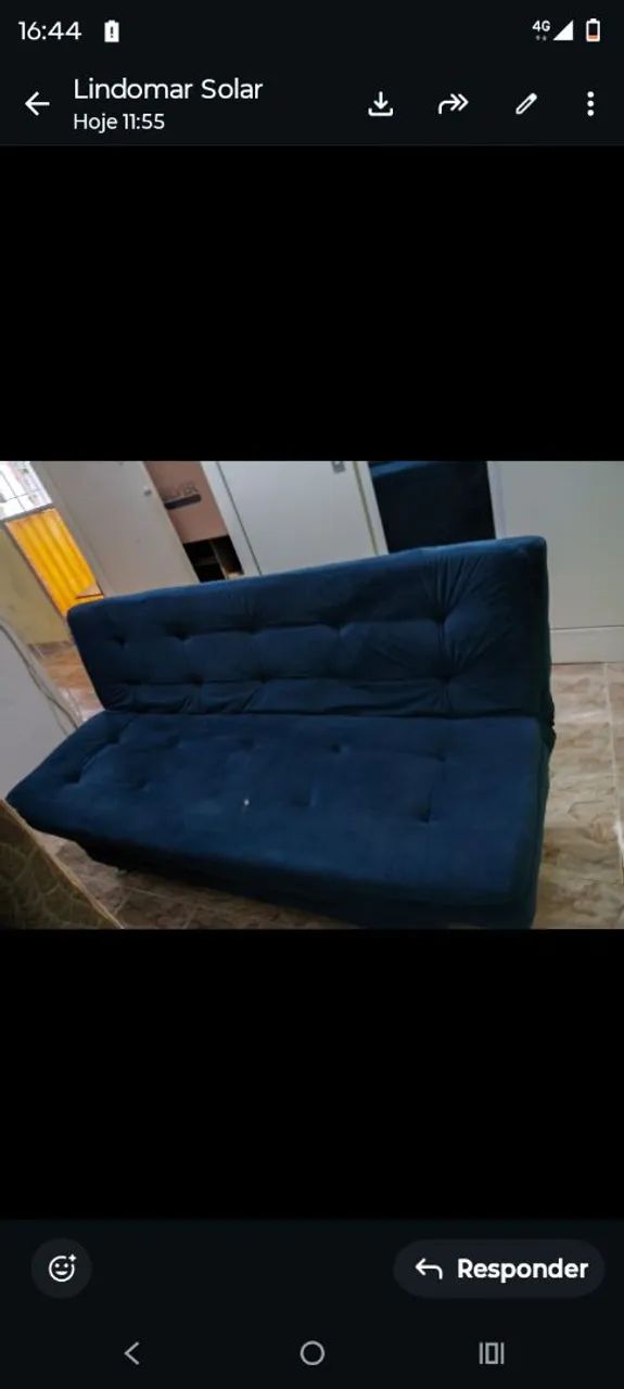 Sofá cama 3 lugares  - Foto 2