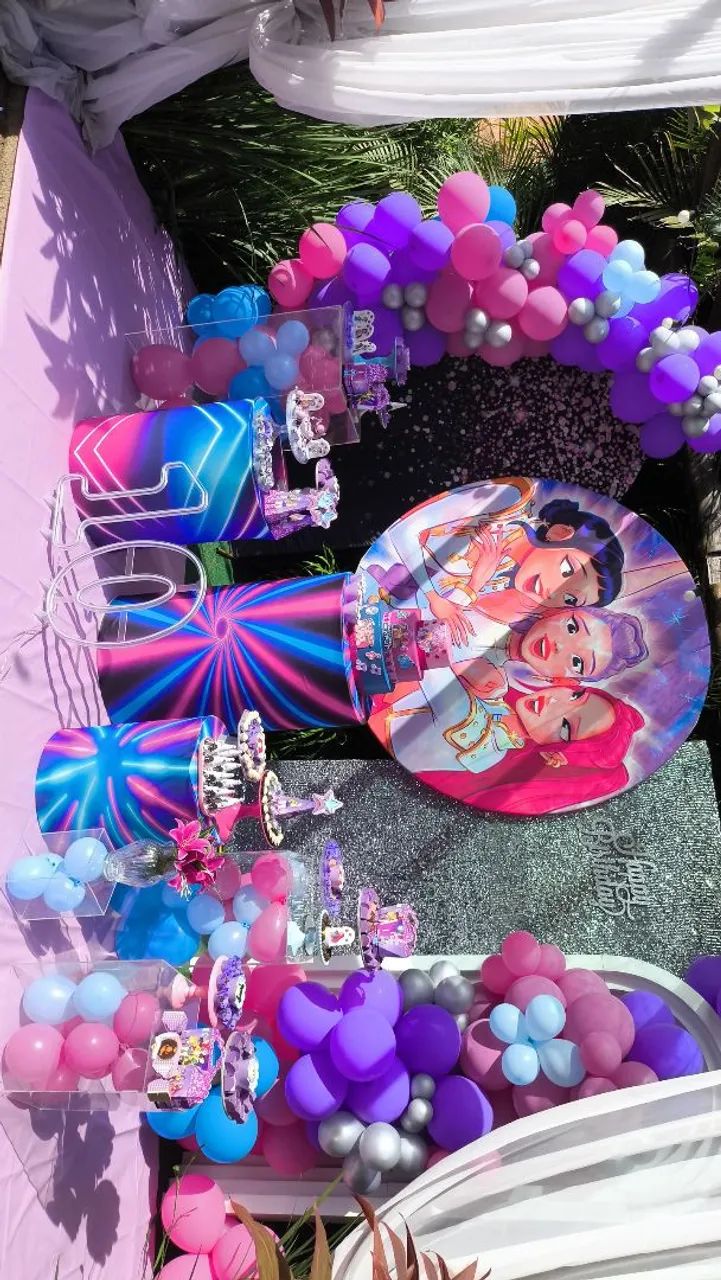 Decoração de festa Ornamentação Pegue e monte - Foto 3