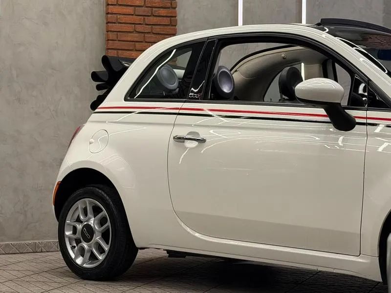 Fiat 500 Cabrio Dualogic Flex 1.4 8V 2015 - Foto 5