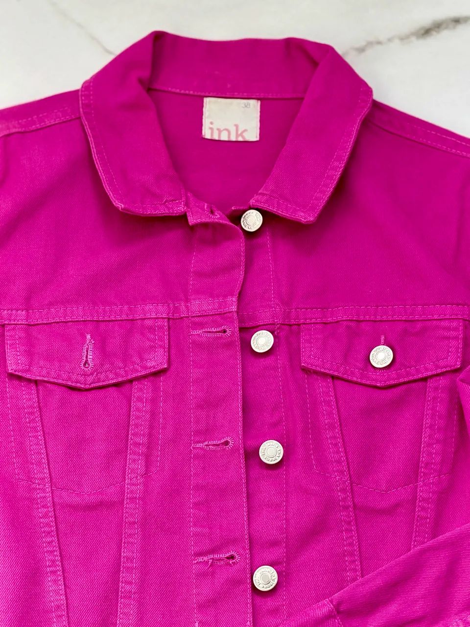 Jaqueta jeans rosa  - Foto 5