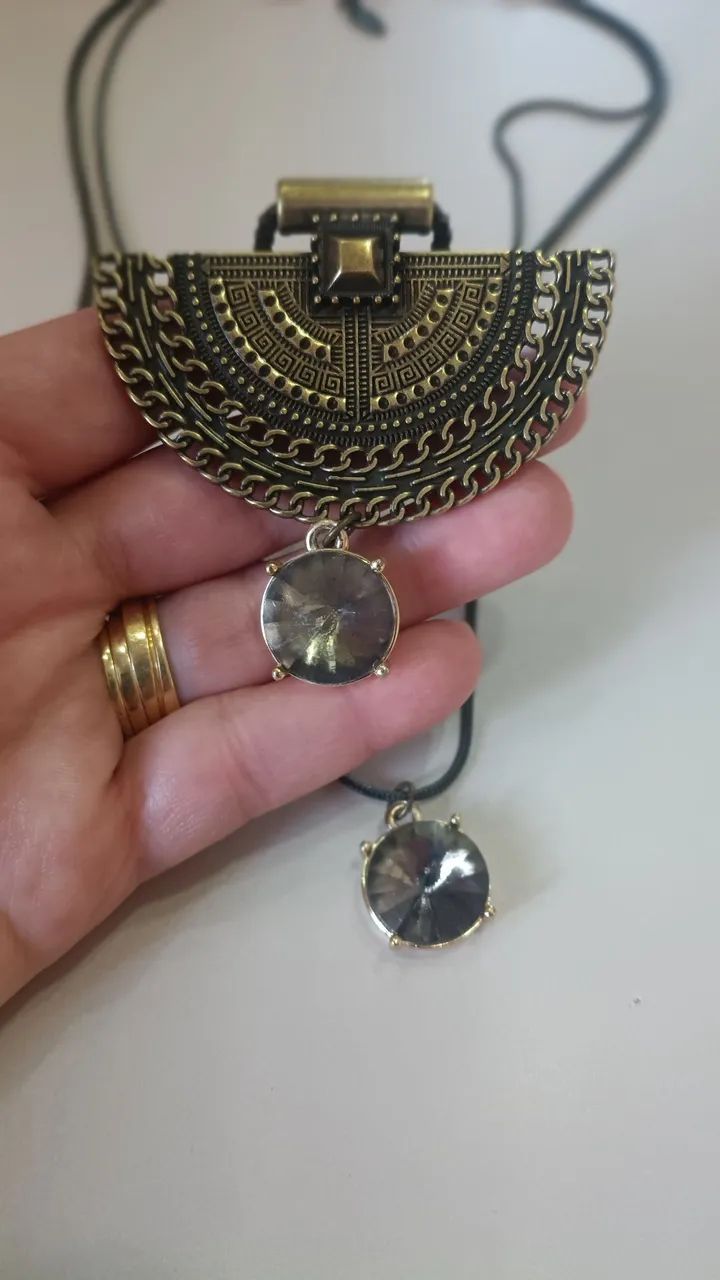 Colar tipo boho chique - Foto 3
