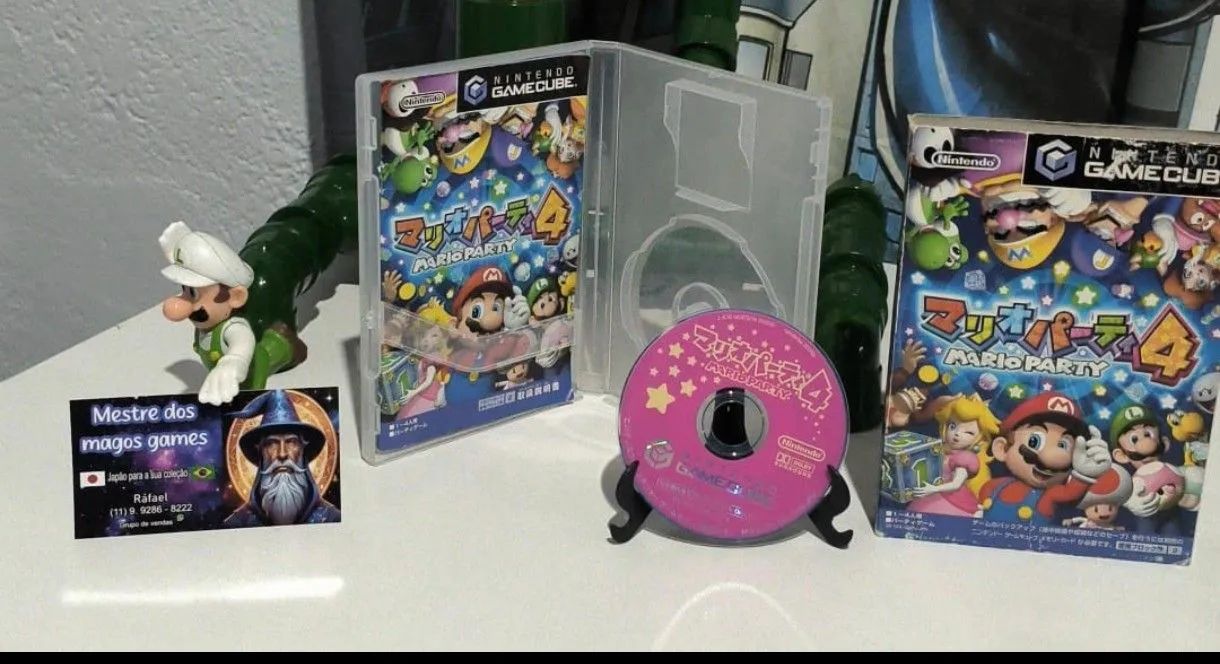 Mario party 4 game cube original jp 