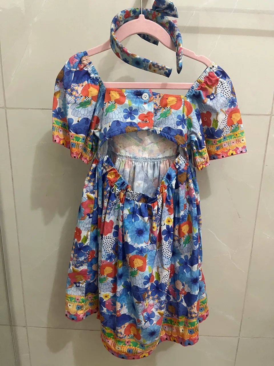 Vestido infantil Alphabheto - Foto 2