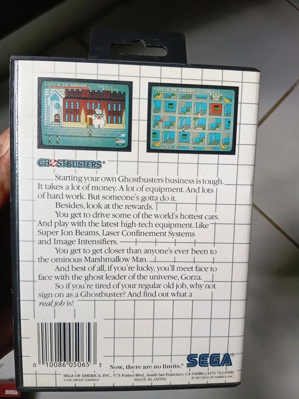 Jogo Master System Ghoster Busters - Foto 2