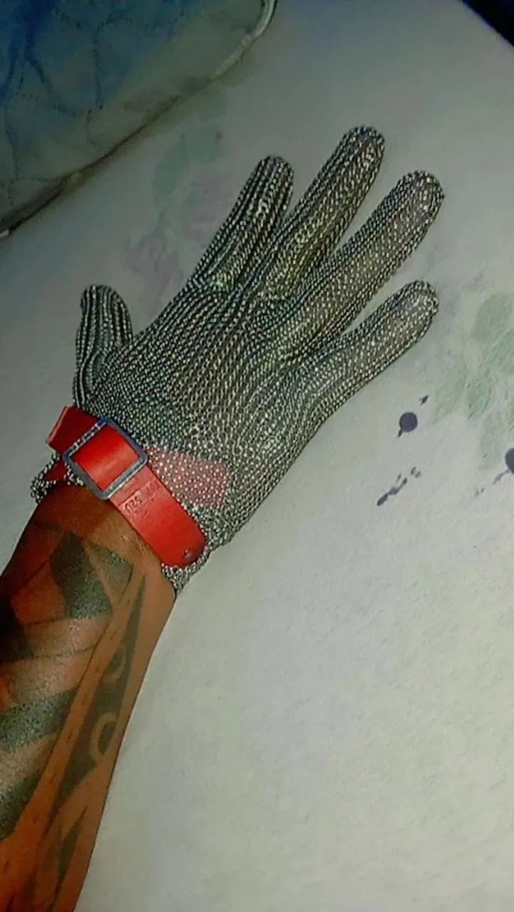 Luva aço de açougueiro  - Foto 3