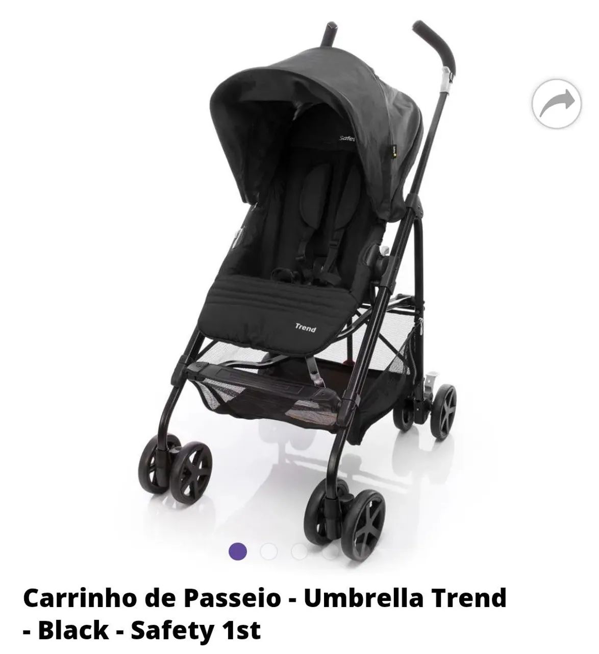 Carrinho de Bebê Onde  Safety 2 em 1 - Foto 3