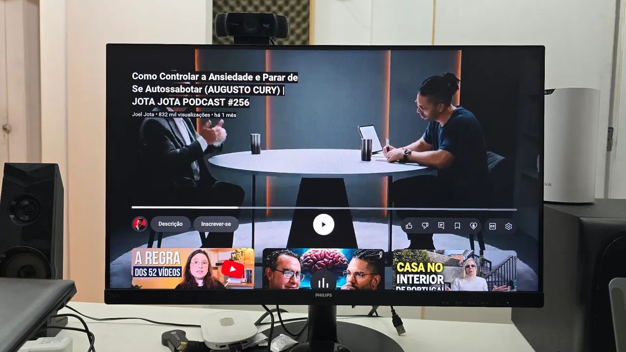 Chromecast Google - transforme sua TV comum ou monitor em uma Smart TV! - Foto 2