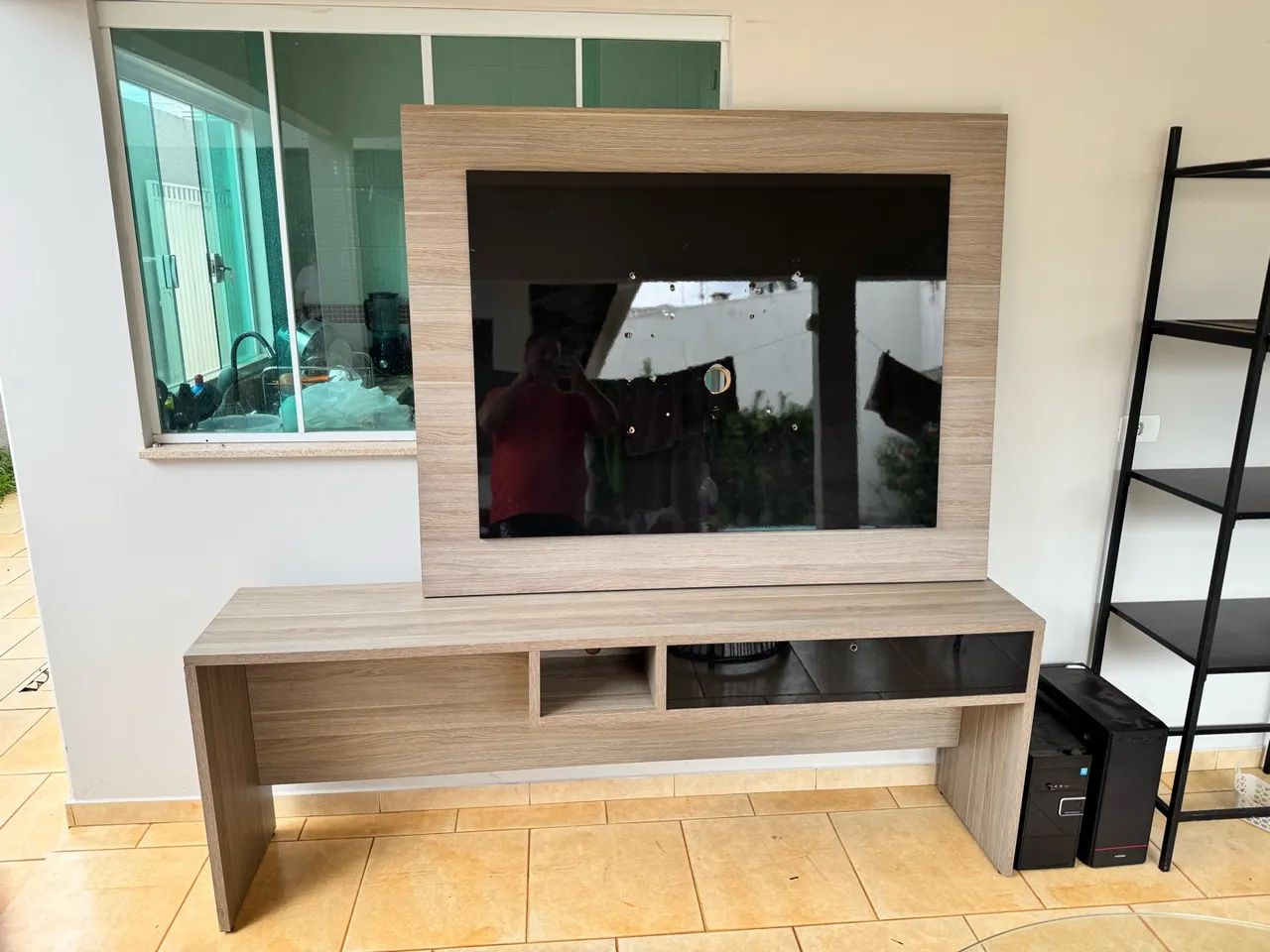 Rack com Painel para TV em MDF