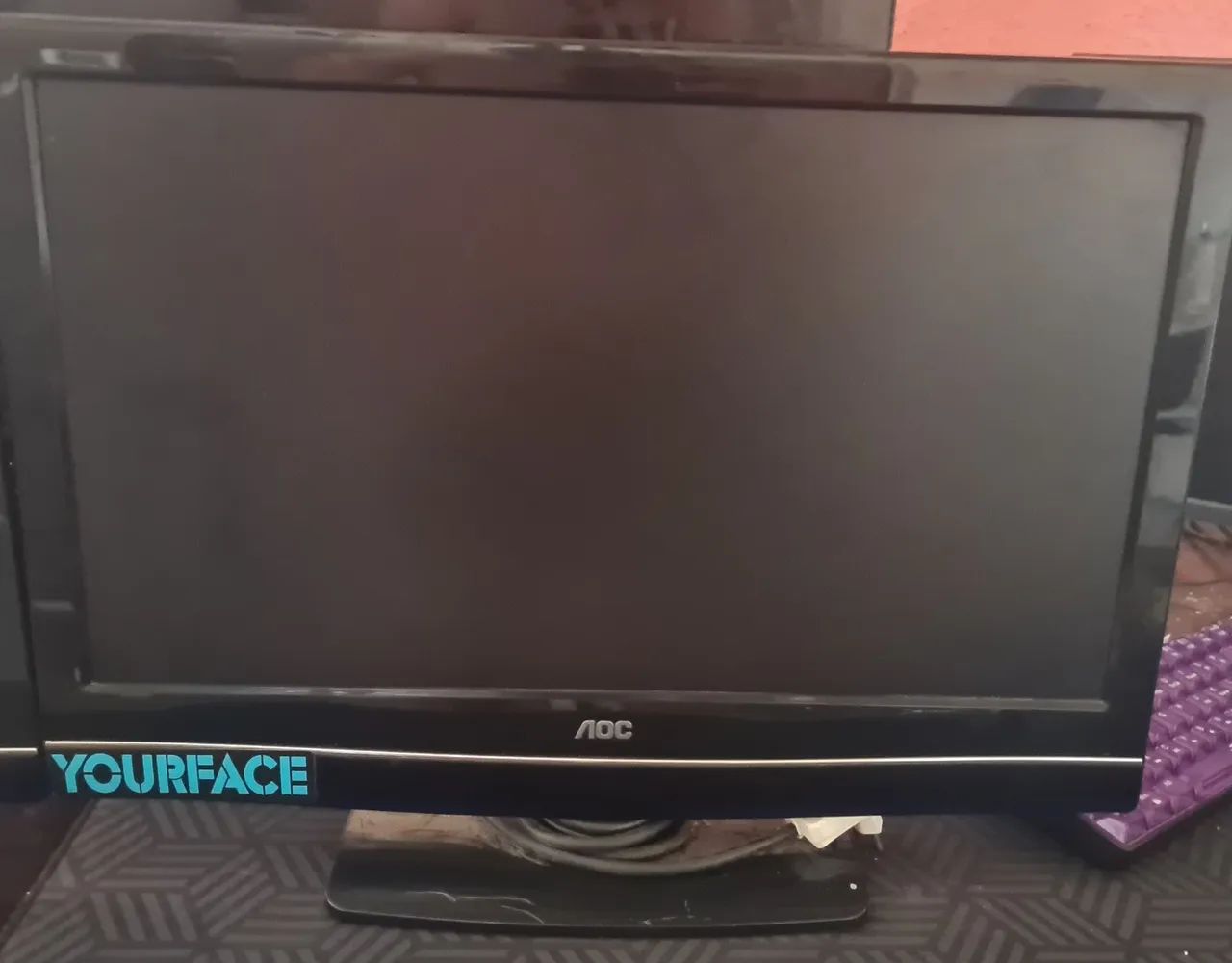 Lote 2 Monitores TV AOC 22" LED  - Foto 2