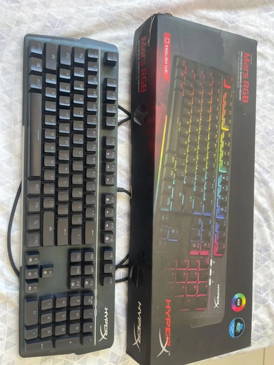 Teclado mecanino Hyperx Mars rgb