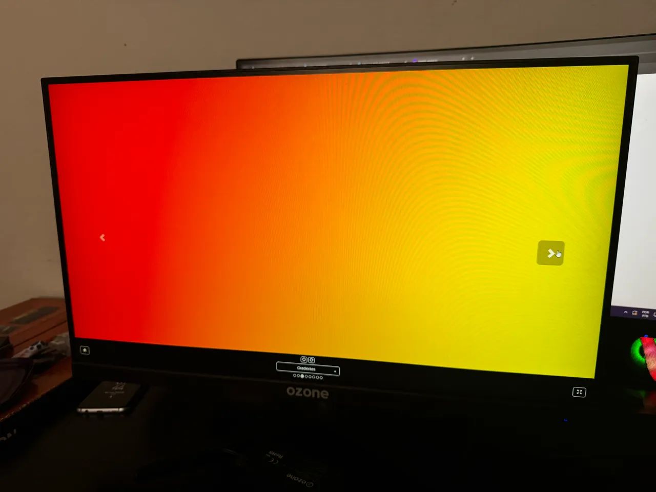 Monitor Gamer Ozone 144hz, 24 polegadas - em perfeito estado - Foto 3