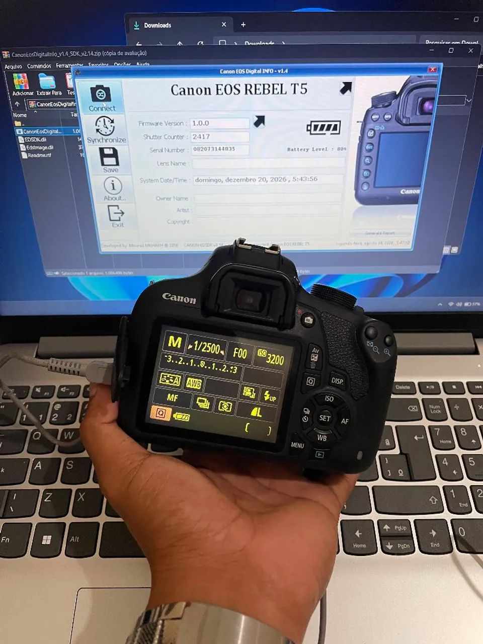 Camera Canon T5  - Foto 2