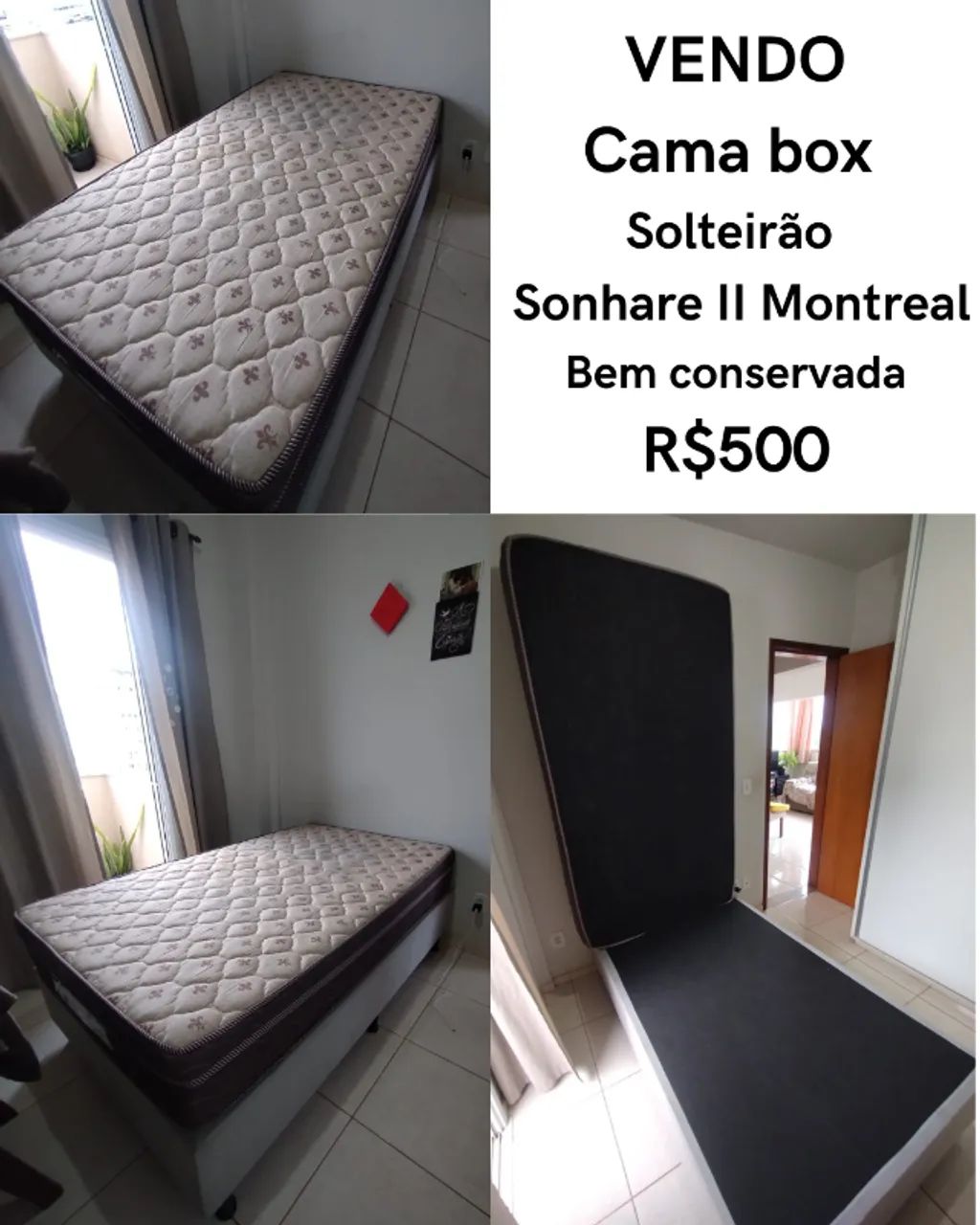 Cama Box Solteirão