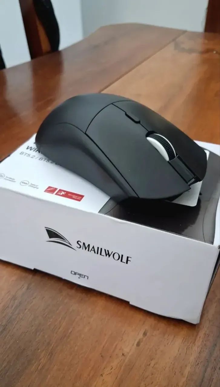 Mouse sem fio SMAILWOLF RS7 - Foto 3