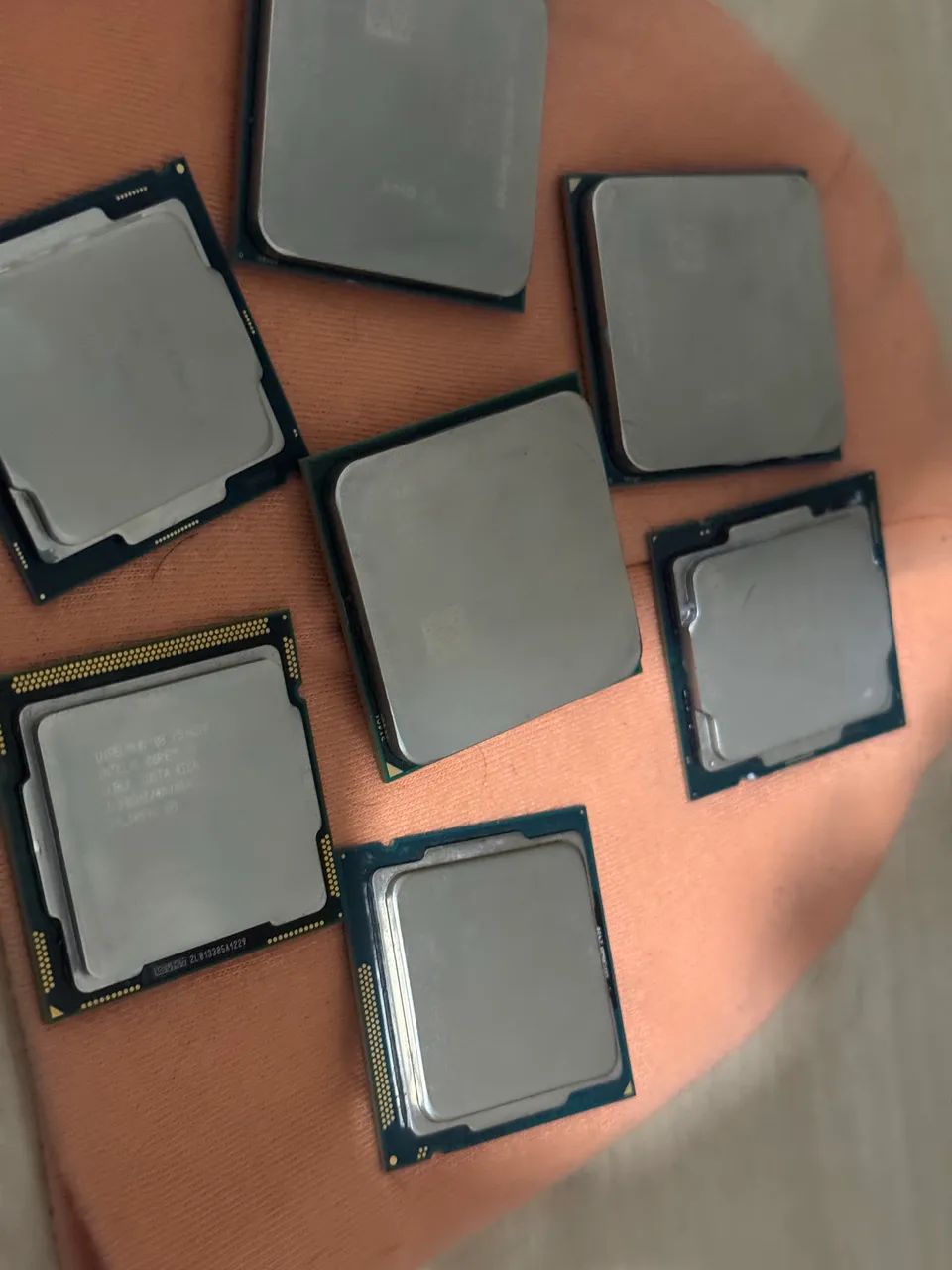 Kit Com 7 Processadores Intel E AMD (i5 10ª, i3 8ª, AM4 e Outros) - Vendo Lote Ou Avulso - Foto 3